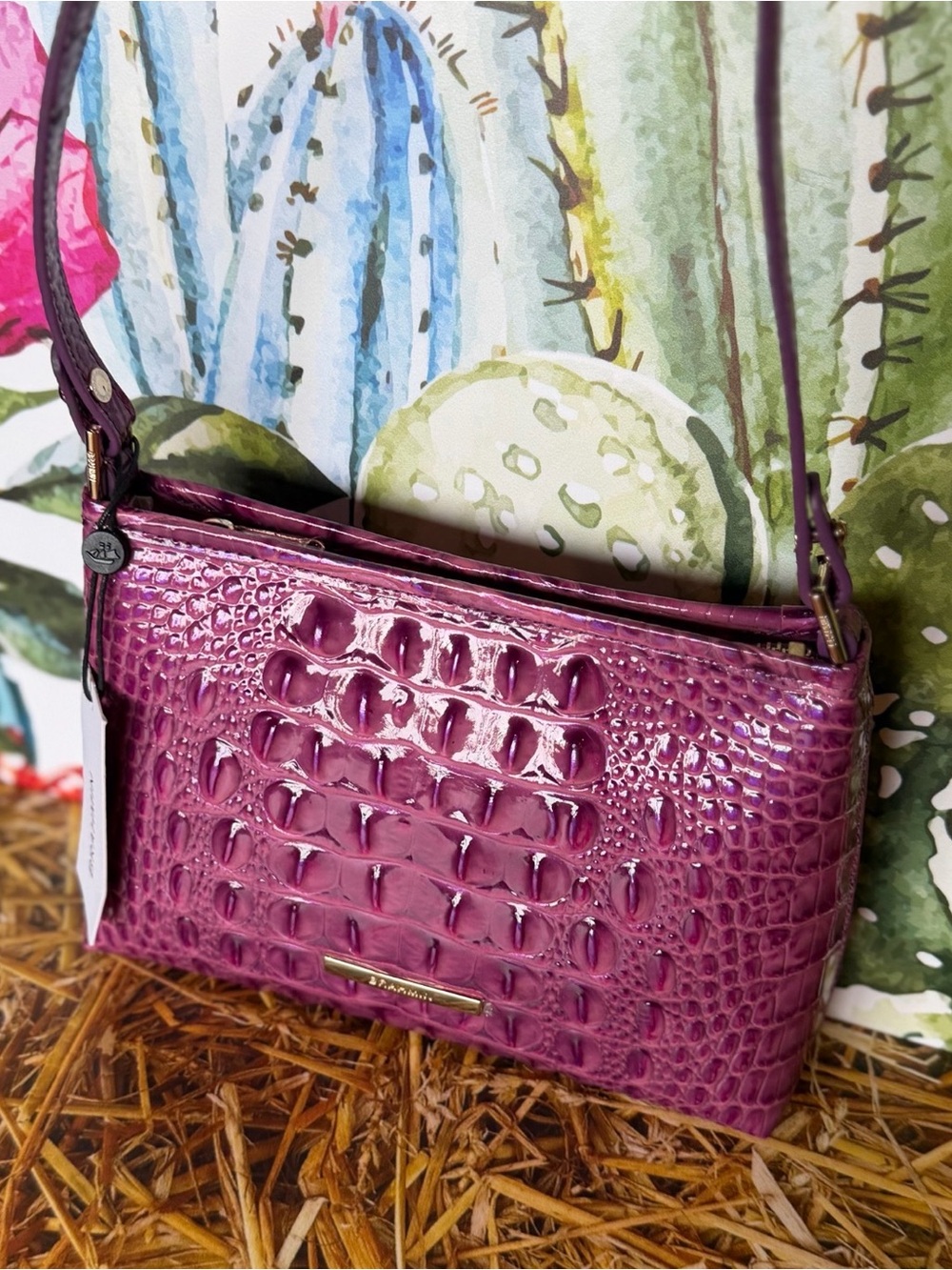 Brahmin Dewberry Lorelei NWT purple beauty Price firm - Picture 2 of 10
